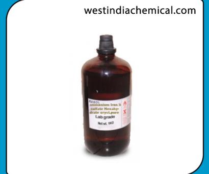 Ammonium Iron II Sulfate  Hexahydrate Cryst .Pure