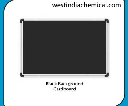 Black Background Cardboard
