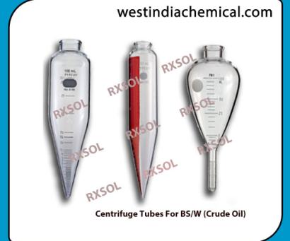 CENTRIFUGE TUBES FOR BS/W (CRUDE OIL)