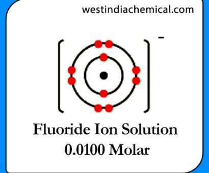 Fluoride Ion Solution 0.0100 Molar