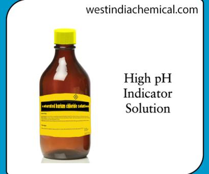 High pH Indicator Solution