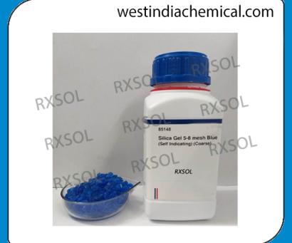 SILICA GEL SELF INDICATING 5-8 MESH BLUE COARSE