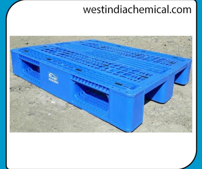 4 Way Entry Non Reversible Rackable Plastic Pallet