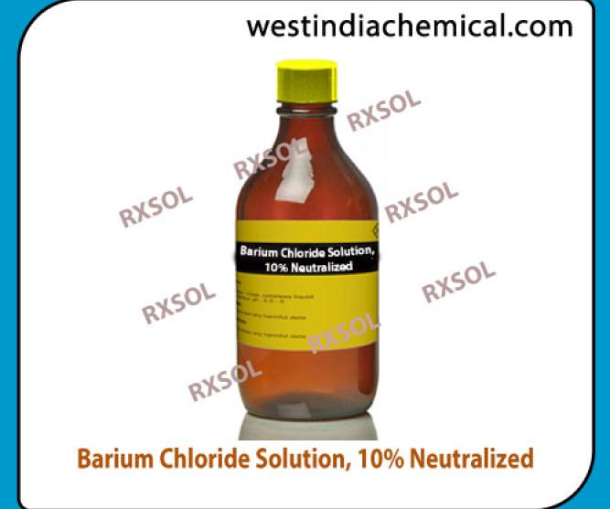 Barium Chloride Solution, 10% Neutralized