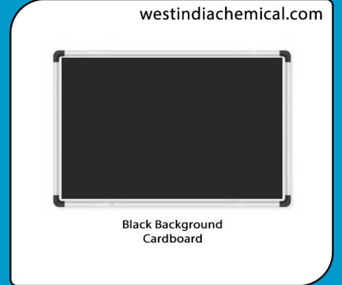 Black Background Cardboard