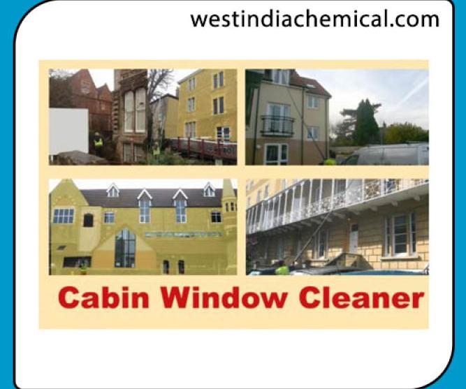 Cabin window cleaner
