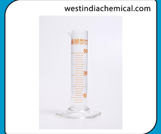Cylinder measuring 50 ML with stoper