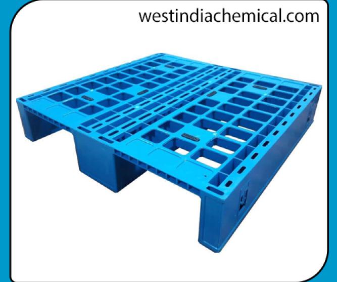Heavy Duty 2 Way Entry Non reversible Plastic Pallet