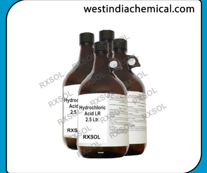 Hydrochloric Acid  LR 2.5 Pkg