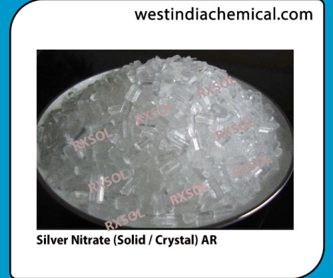 Silver Nitrate (Solid / Crystal) AR
