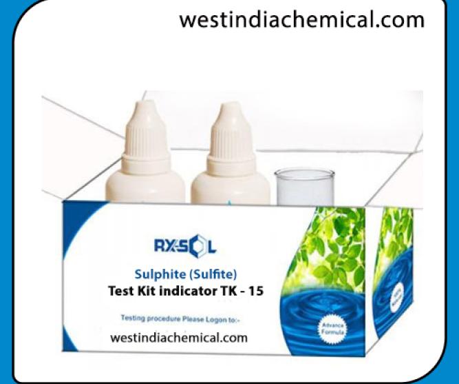 Sulphite (Sulfite) Test Kit indicator TK-15