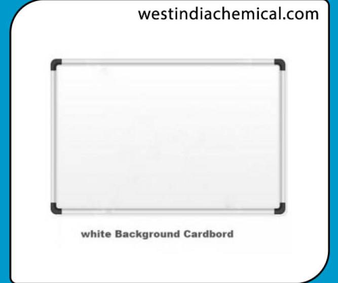 White Background Cardboard