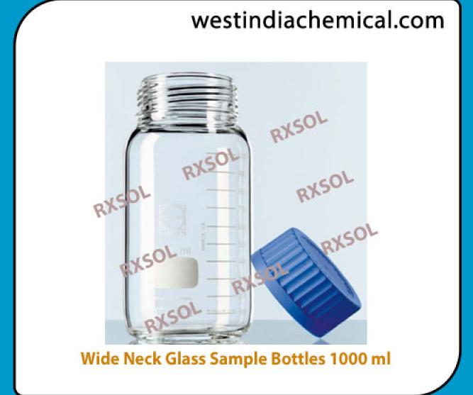 Wide Neck Glass Sample Bottles 1000 ml