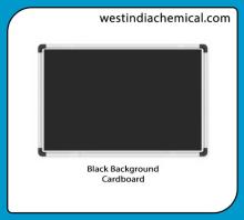 Black Background Cardboard