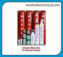 Calibration Mixture Gas for Automotive Industry