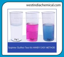 Sulphite (Sulfite) Test Kit HANDY EASY METHOD