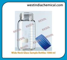 Wide Neck Glass Sample Bottles 1000 ml